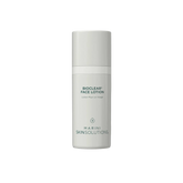 Skincare bottle labeled 'Bioclear Face Lotion' by Marini Skinsolutions on a white background