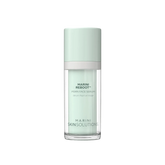 Skincare serum bottle with 'Marini Skinsolutions' branding on a light background