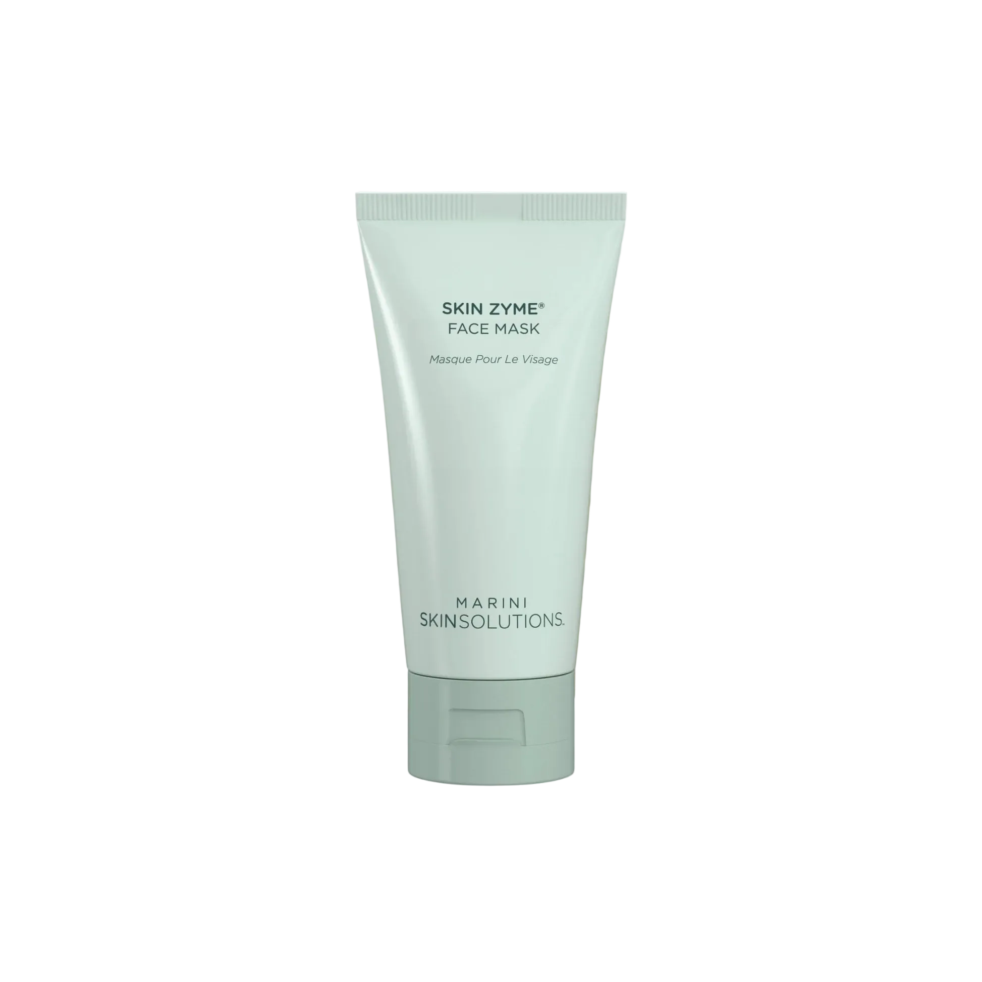 Tube of Skin Zyme Face Mask with a beauty award badge on a white background