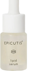 Epicutis lipid serum bottle on a white background